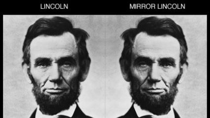 Lincolnov odraz u ogledalu